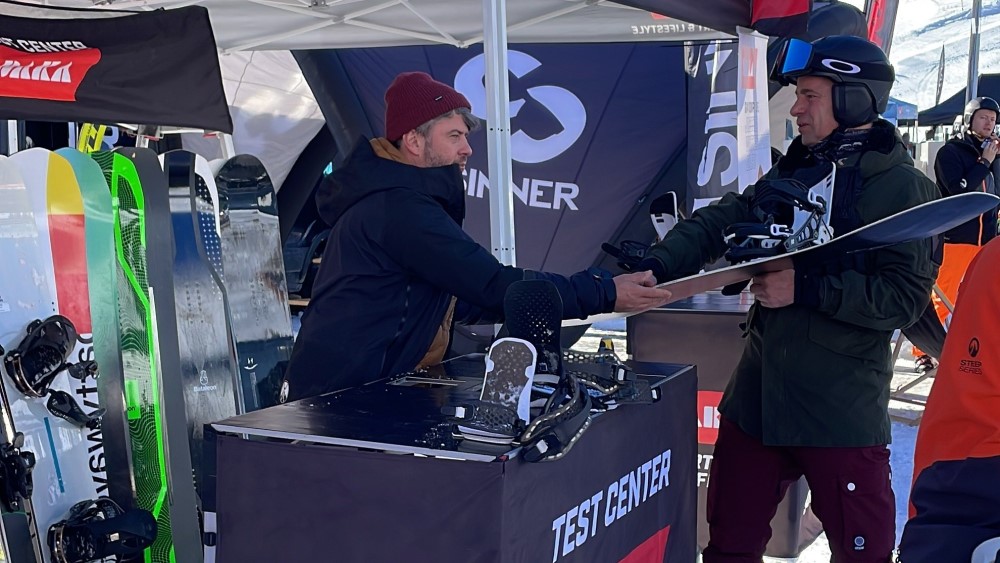 Ski's testen met advies van DAKA.